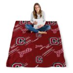 colgate raiders fan spirit maroon blanket high quality