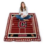 colgate raiders football field maroon blanket best selling