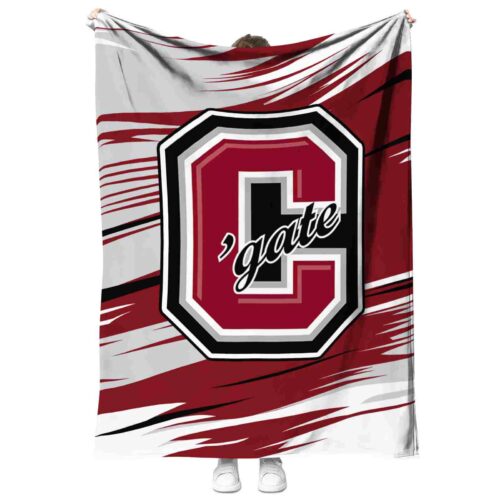 colgate raiders paint streaks maroon white blanket best selling