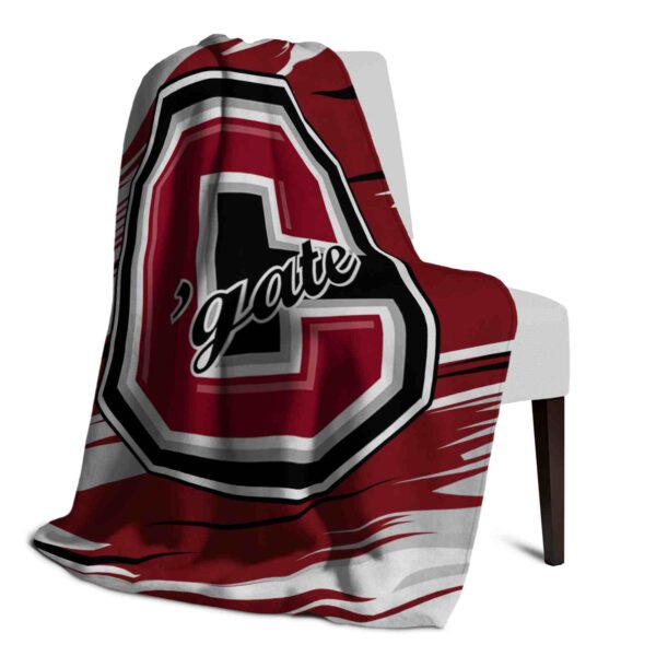 colgate raiders paint streaks maroon white blanket top rated