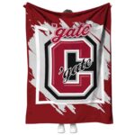 colgate raiders splatter effect maroon blanket best selling