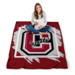 colgate raiders splatter effect maroon blanket best selling