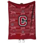 colgate raiders striped pattern maroon blanket best selling