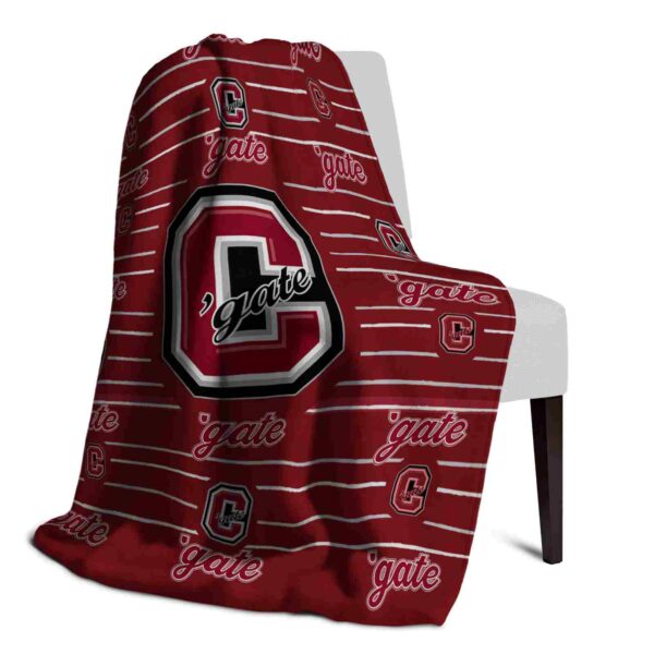 colgate raiders striped pattern maroon blanket top rated