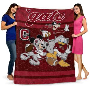 colgate raiders three musketeers maroon blanket fashion forward