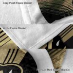 colorado buffaloes diagonal stripes gold blanket premium grade