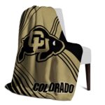 colorado buffaloes diagonal stripes gold blanket top rated