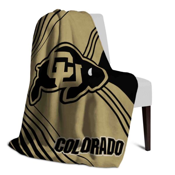 colorado buffaloes diagonal stripes gold blanket top rated