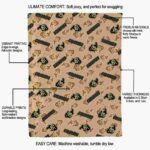 colorado buffaloes diehard fans gold blanket new arrival