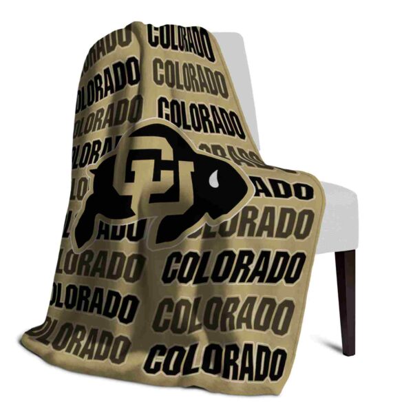 colorado buffaloes fan pride gold blanket top rated