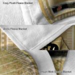 colorado buffaloes football field gold blanket premium grade