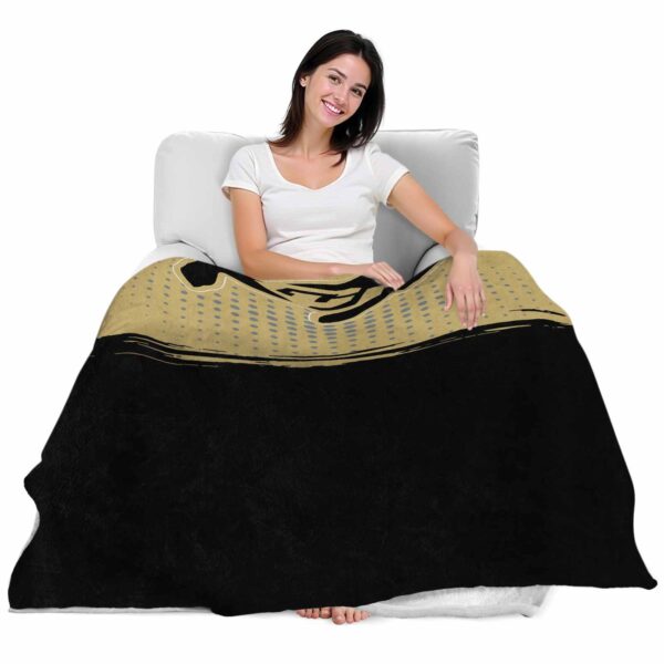 colorado buffaloes gradient dots gold blanket latest model