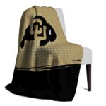 colorado buffaloes gradient dots gold blanket top rated