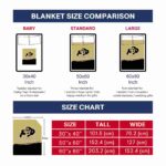 colorado buffaloes gradient dots gold blanket trendy
