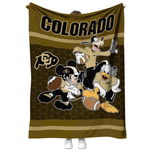 colorado buffaloes three musketeers gold blanket best selling