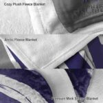 colorado rockies brushstrokes blue white blanket premium grade