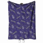 colorado rockies diehard fans blue blanket best selling