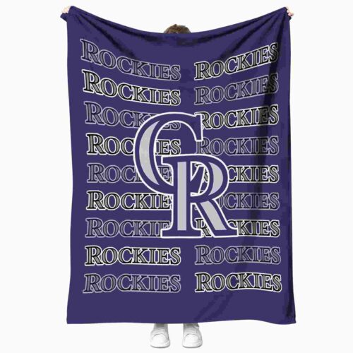 colorado rockies fan pride blue blanket best selling