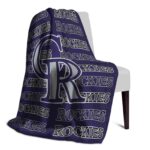 colorado rockies fan pride blue blanket top rated