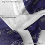 colorado rockies fan spirit blue blanket premium grade