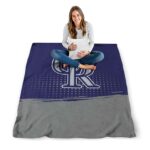 colorado rockies gradient dots blue blanket high quality