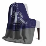 colorado rockies gradient dots blue blanket top rated