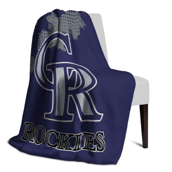 colorado rockies grunge texture blue blanket top rated