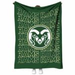 colorado state rams fan pride green blanket best selling