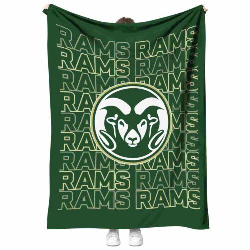 colorado state rams fan pride green blanket best selling