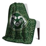 colorado state rams fan pride green blanket top rated