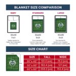 colorado state rams fan pride green blanket trendy