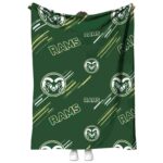 colorado state rams fan spirit green blanket best selling