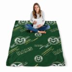 colorado state rams fan spirit green blanket best selling