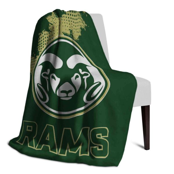 colorado state rams grunge texture green blanket top rated