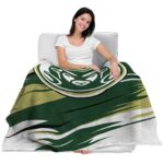 colorado state rams paint streaks green white blanket best selling