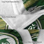 colorado state rams paint streaks green white blanket best selling