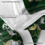 colorado state rams three musketeers green blanket best selling