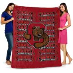 cornell big red fan pride red blanket fashion forward
