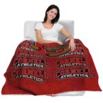 cornell big red fan pride red blanket latest model