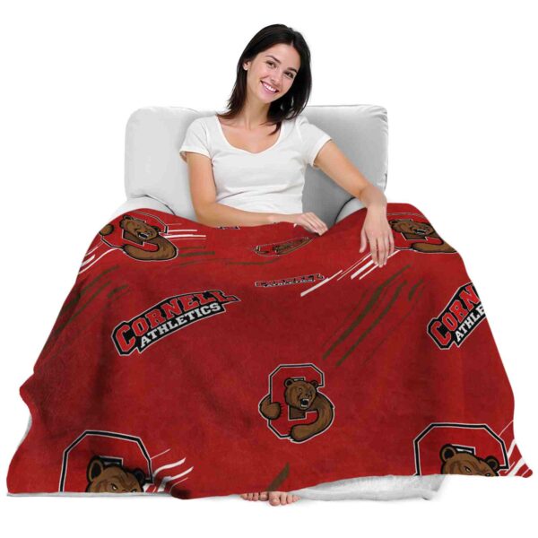 cornell big red fan spirit red blanket latest model