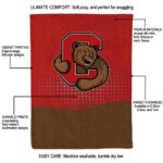cornell big red gradient dots red blanket new arrival