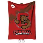 cornell big red grunge texture red blanket best selling