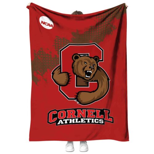 cornell big red grunge texture red blanket best selling