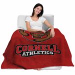 cornell big red grunge texture red blanket best selling