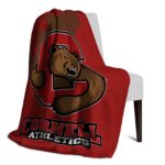 cornell big red grunge texture red blanket best selling