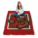 cornell big red splatter effect red blanket best selling