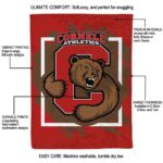cornell big red splatter effect red blanket best selling
