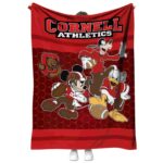 cornell big red three musketeers red blanket best selling