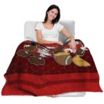 cornell big red three musketeers red blanket best selling