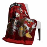 cornell big red three musketeers red blanket best selling